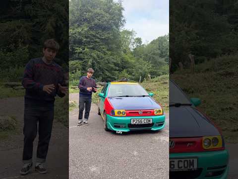 NOW this is the VW Polo Harlequin 🔴🟡🟢🔵