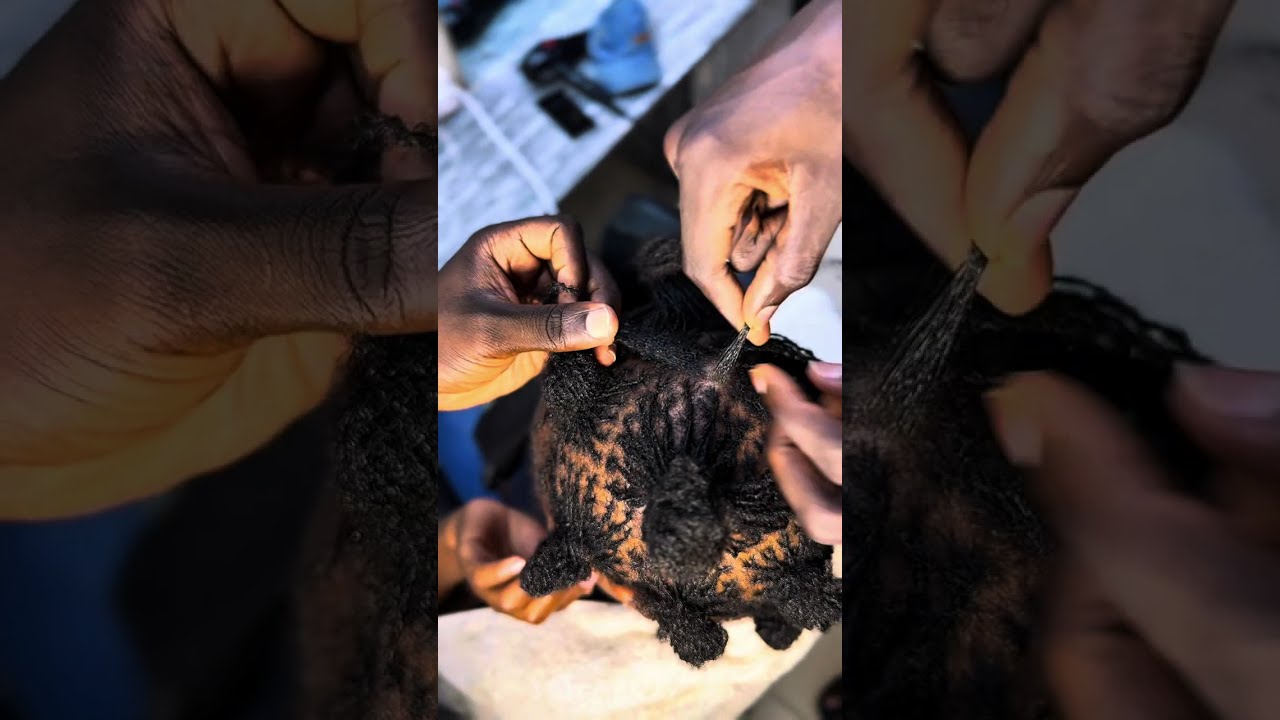 HOW TO RETIE AND REPAIR SISTERLOCKS THE RIGHT WAY