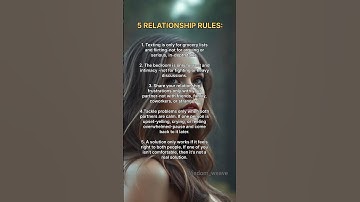 5 Relationship Rules That Actually Save Love 😘