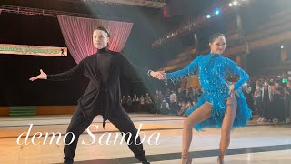 【Samba Show 】藤井創太&中村安里デモンストレーション