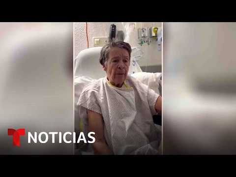 La anciana desalojada en Madrid espera que su caso sea un símbolo de lucha | Noticias Telemundo
