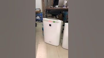 Test cảm biến bụi mùi máy lọc không khí khi có khói bụi.