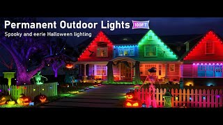 AHAWILL 100FT Permanent Outdoor Lights