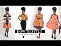HOW TO STYLE || ANKARA DRESSES FOR AUTUMN/FALL lookbook 2016 🍂|| ADEDE