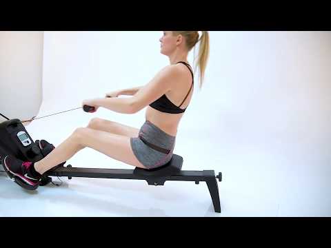 How to use Costway Goplus magnetic folding rowing machine (SP35656)