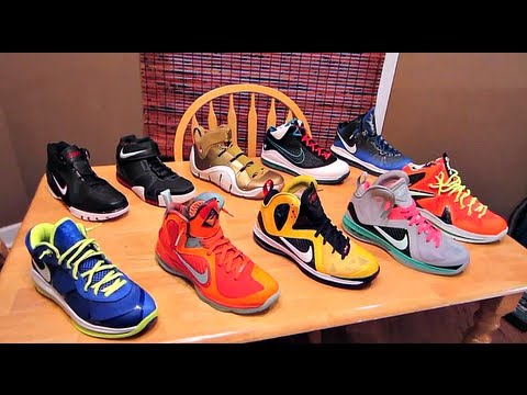 lebron shoes collection