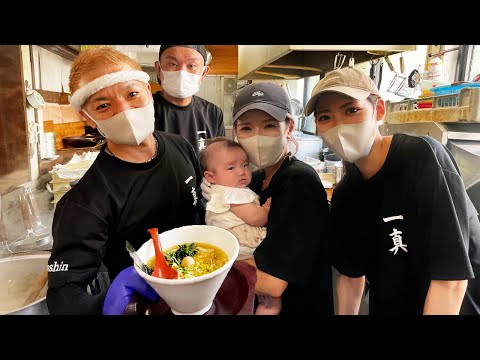 Working with 6 kids! NO REST for this countryside RAMEN shop!