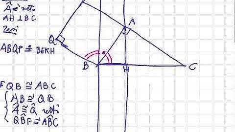 Il primo teorema di Euclide, dimostrato con l
