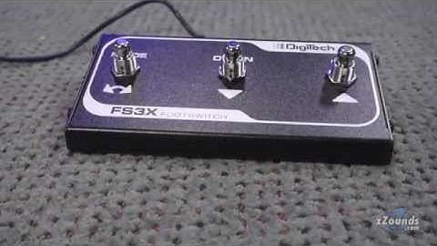 zZounds.com: DigiTech FS3X Expander Footswitch