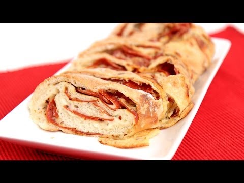 Homemade Pepperoni Bread Recipe - Laura Vitale - Laura in the Kitchen Episode 723