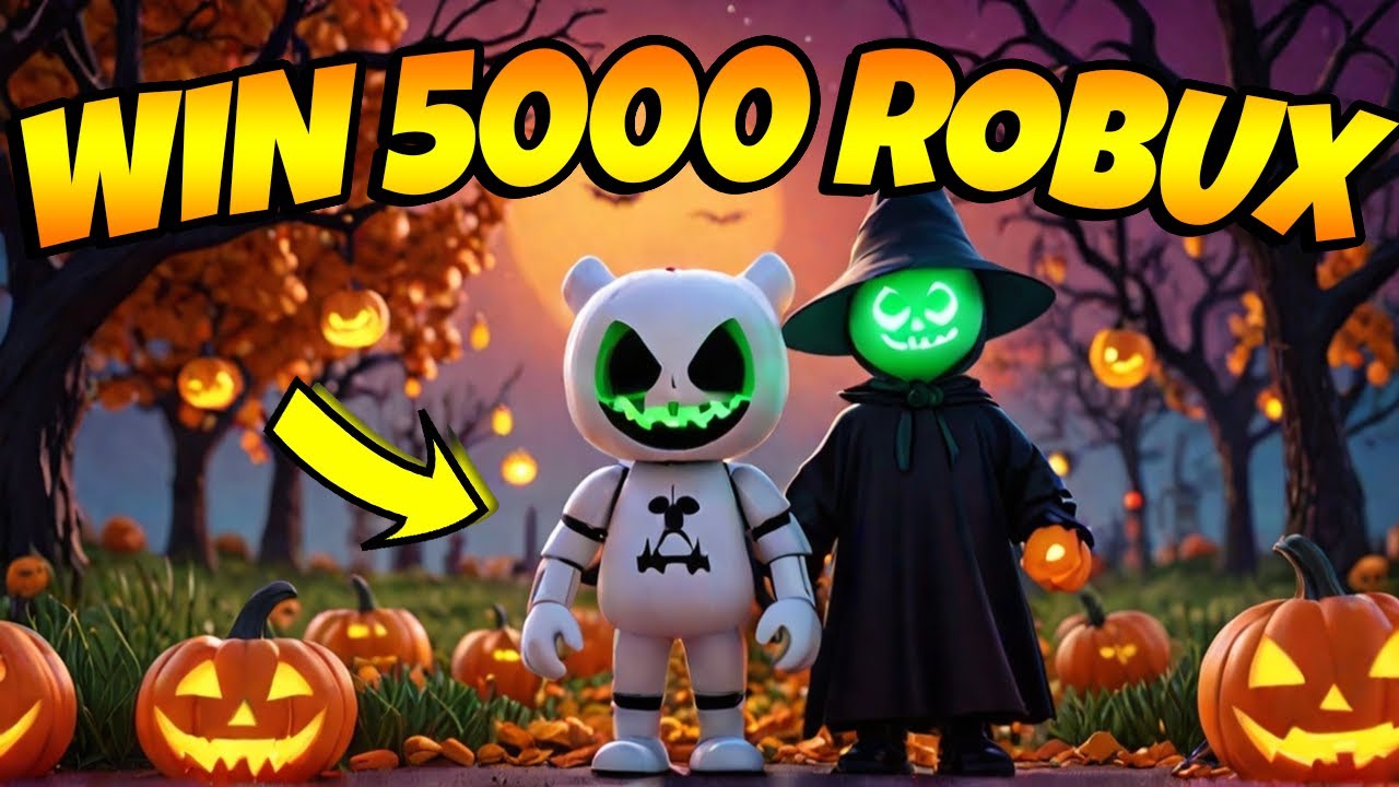 Epic Halloween Outfit Contest: Winner wins 5000 Robux! - YouTube