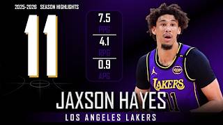 Jaxson Hayes || 2025-2026 Los Angeles Lakers Highlights