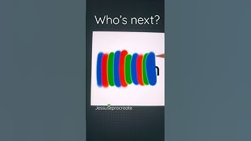 Name series~pick 3 colors|Procreate #requestedvideo #satisfying #sub #art #drawwithme #shorts