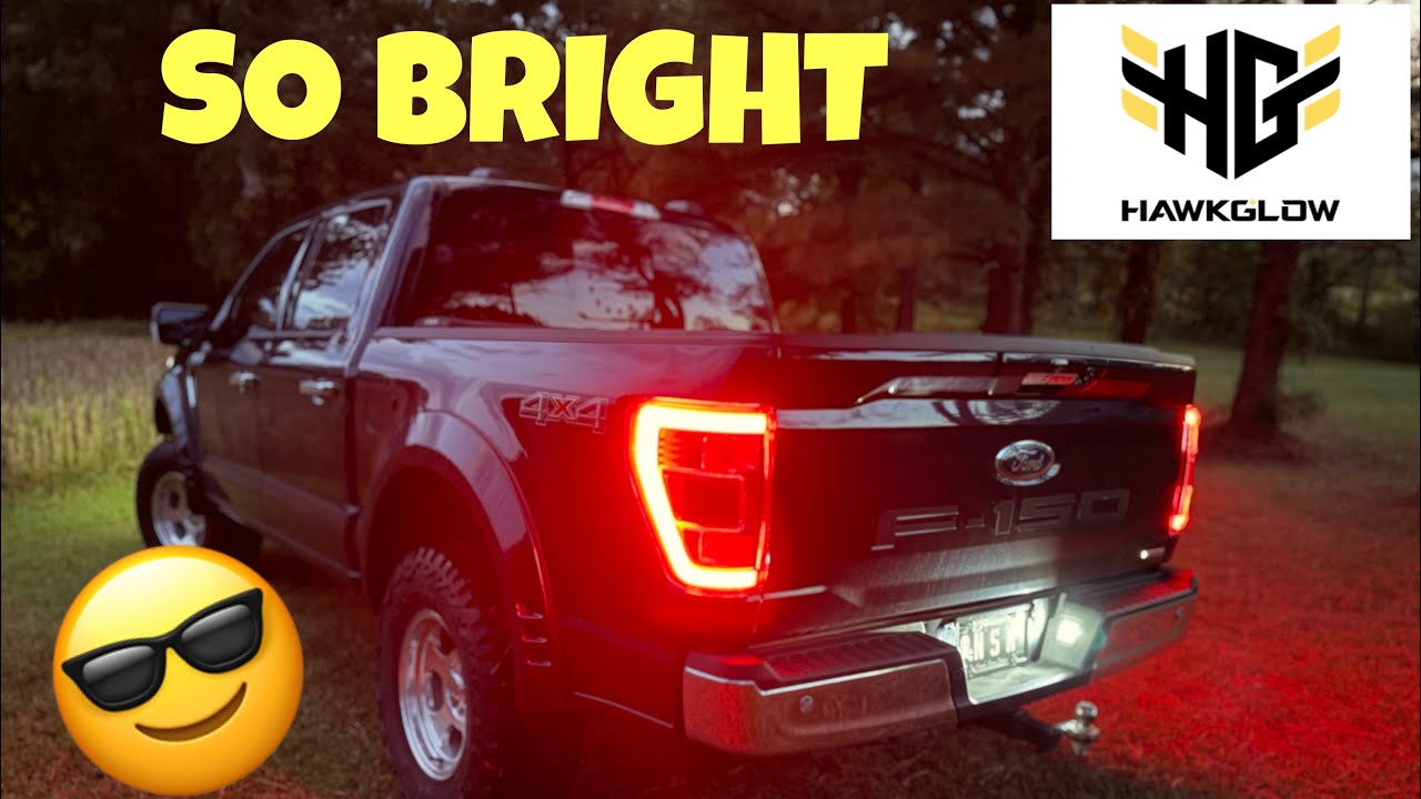 Задние фонари Hawkglow Ford F150 с галогенными и светодиодными лампами Bliss. 