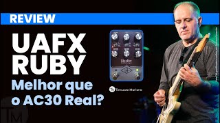 Universal Audio Ruby, Review completo do pedal com o melhor som de Voz Ac 30 que já toquei.