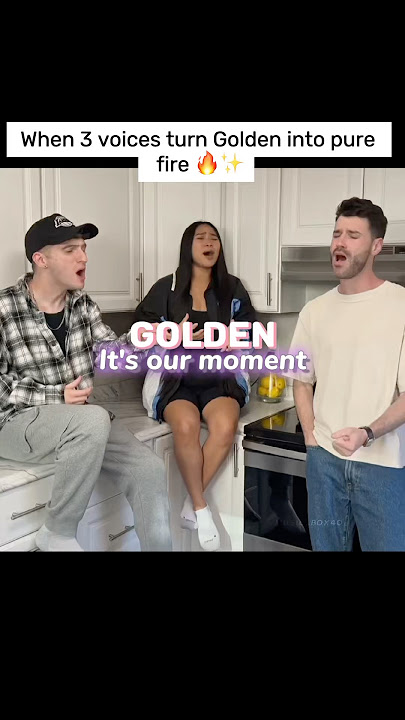Golden - HUNTR/X (Anthony Gargiula, Jonathan Tilkin and Jesica Sanchez cover) #shorts #golden #music