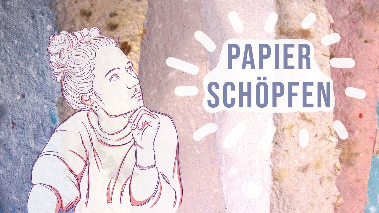 DIY Papier schöpfen