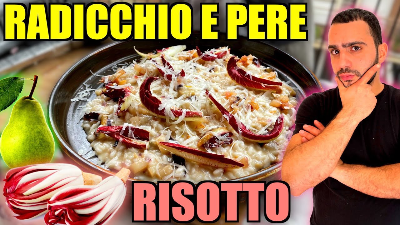 Risotto with Radicchio and Pears