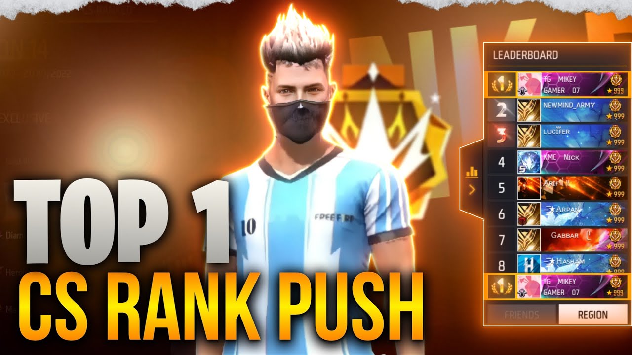 Free Fire Live Telugu - Cs Rank Push - Road To Grandmaster - YouTube