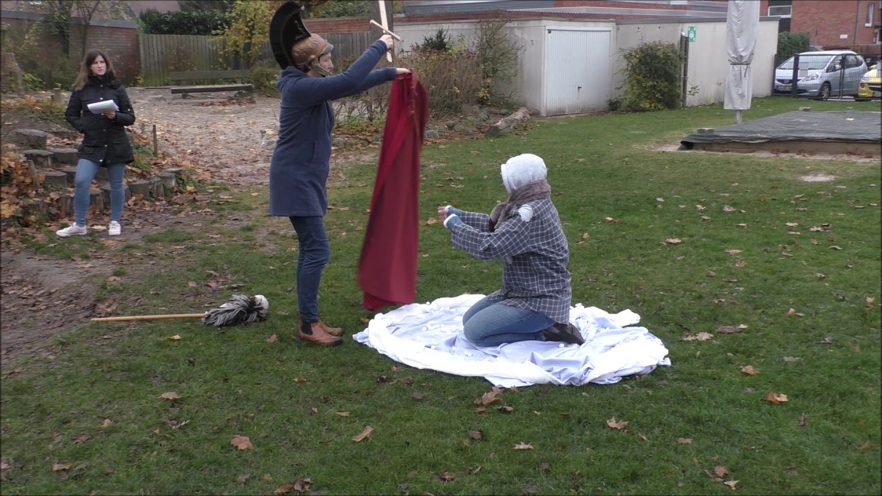 Gruß zum Fest St. Martin aus dem Kindergarten der Kita St. Marien