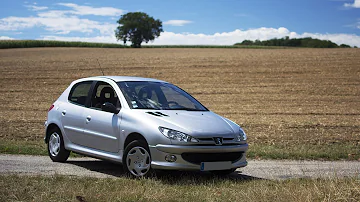 Quel est le poids d'une Peugeot 206 ?