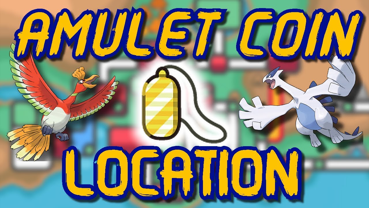 How to get Amulet Coin in Pokemon Heart Gold / Soul Silver YouTube