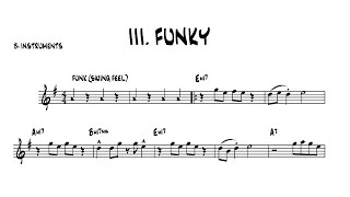 Vignette de la vidéo "Funky [TENOR SAX] [bob mintzer]"