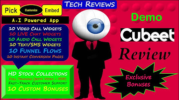 Cubeet Review, Bonuses, Demo: Add Video Calling, Live-Chat, Phone Call & SMS in Just 60 Sec