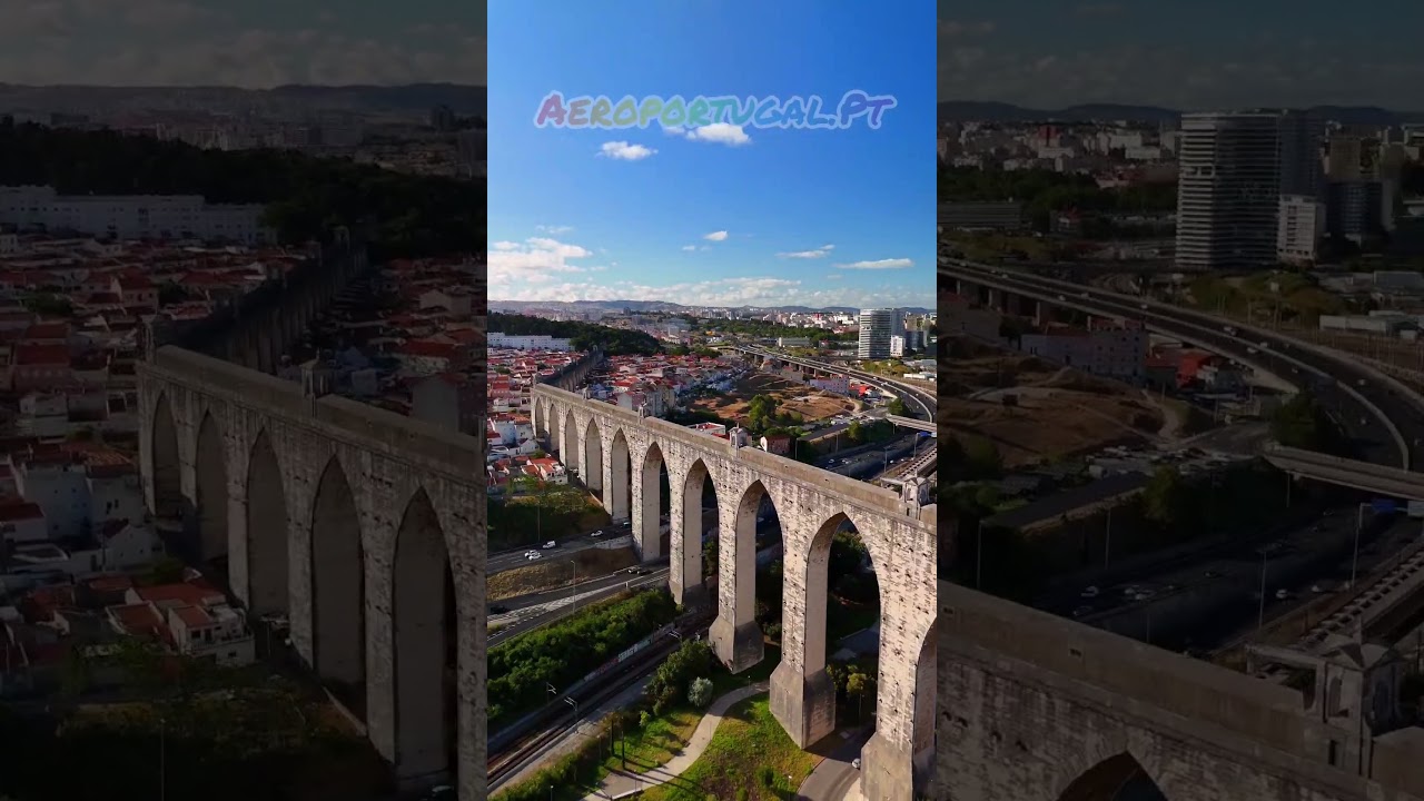 Aqueduto das Águas Livres em Lisboa Portugal!