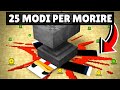 25 MODI PER MORIRE SU MINECRAFT