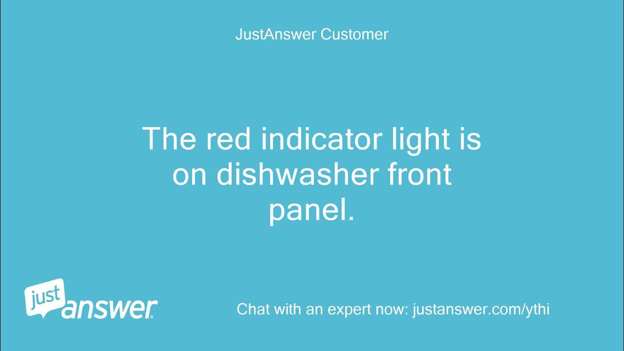 Even after loading a fresh load of salt in our Miele dishwasher, YouTube