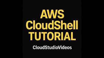 How to use CloudShell in AWS Console