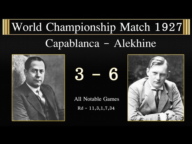 Oficina sobre o Match Capablanca vs Alekhine é Bem Recebida em