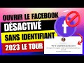 Comment rcuprer un compte facebook dsactiv sans id 2023