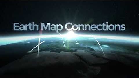 Videohive After Effects Project Files Free Download: Earth Map Connections