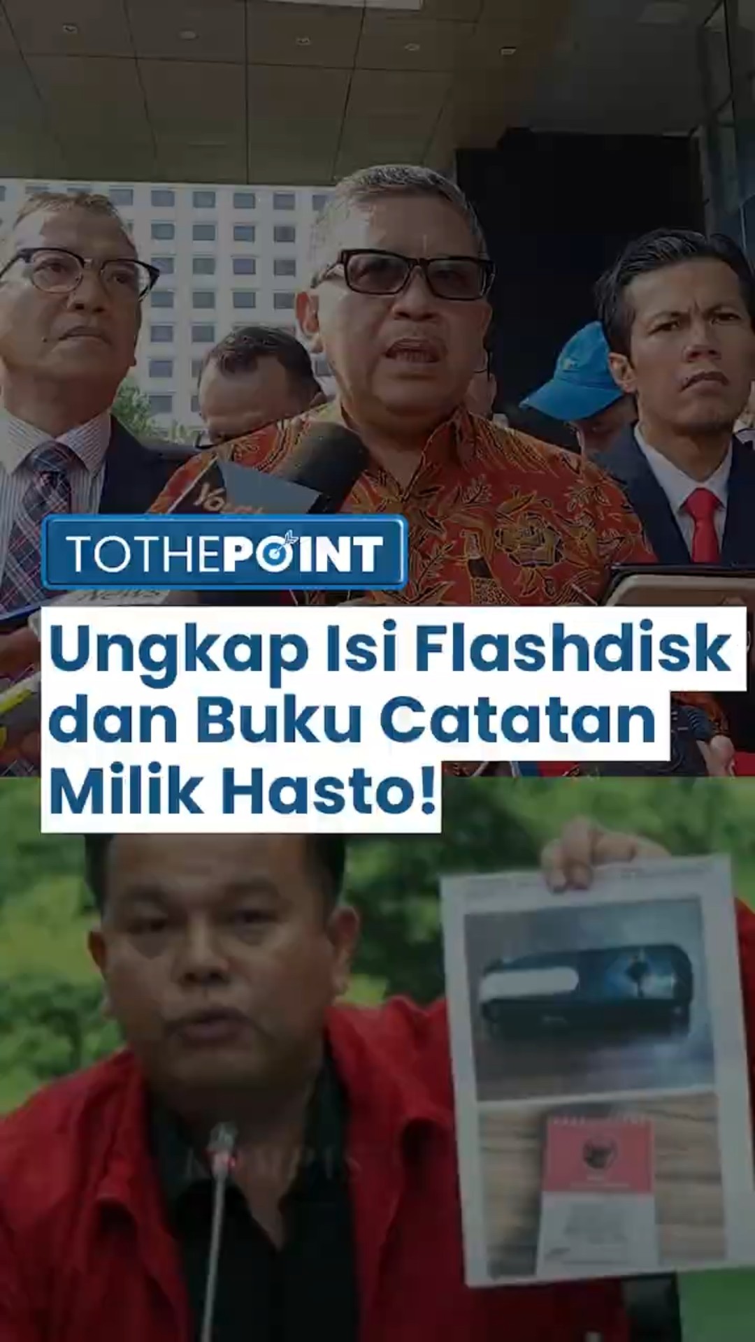 Penyidik KPK Ungkap Isi Flashdisk dan Buku Catatan Hasto yang Ditemukan saat Penggeledahan