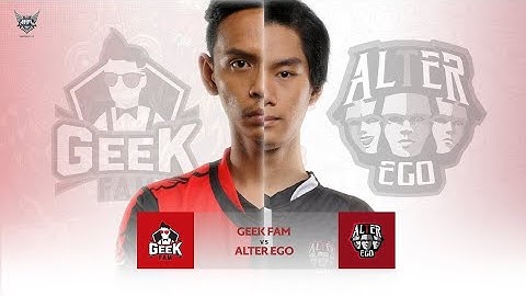GEEK Fam vs ALTER EGO Game 1 MPL ID S10 | GEEK vs AE