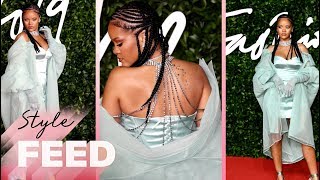 Rihanna's Fenty Look Was EVERYTHING at the 2019 British Fashion Awards | ET Style Feed