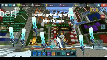 How to get Frost blade I just a week?  And very fast to get it + gameplay
