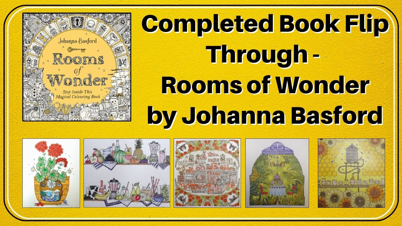 Rooms of Wonder: Step Inside This Magical Coloring Book (Spiral Bound)  9780143136958