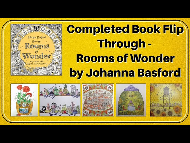 Rooms of Wonder: Step Inside This Magical Coloring Book (Spiral Bound)