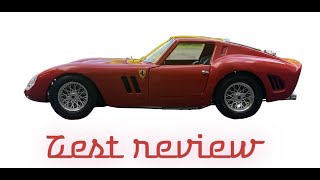 Ferrari 250 GTO Bburago test review  in 1/18