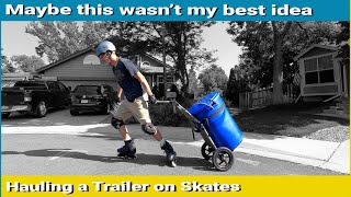 Does a Burley Travoy Trailer Work When Inline Skating