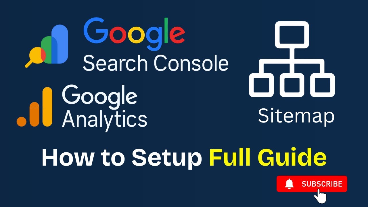 Search Console, Google Analytics & Sitemap Submit Full Guide || Wp Tool Hub