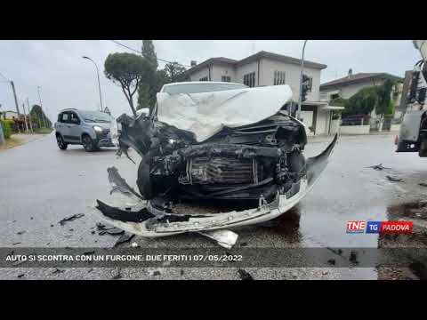 AUTO SI SCONTRA CON UN FURGONE: DUE FERITI | 07/05/2022