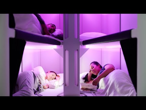 Video: Air New Zealand Mengumumkan Pod Bed Bunk Untuk Ekonomi