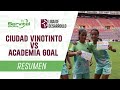 EL RESUMEN - CIUDAD VINOTINTO VS ACADEMIA GOAL SUB 15 FEMENINO