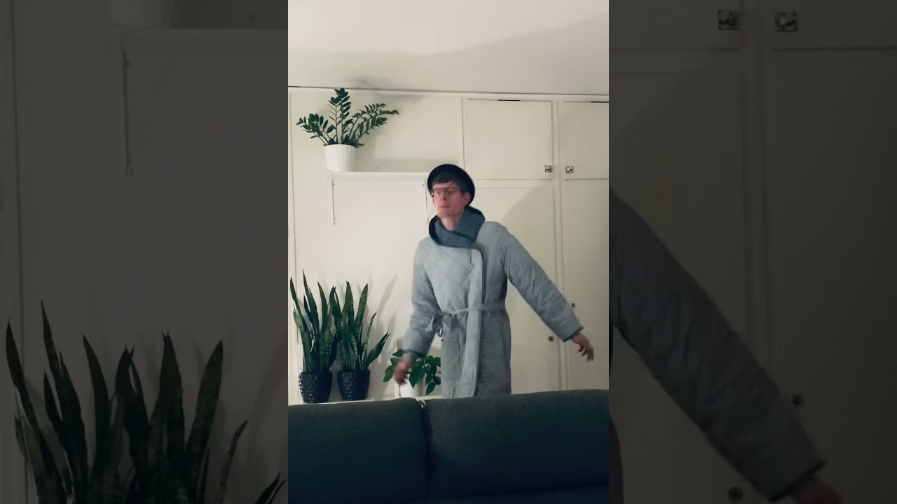 Bathrobe became dancerobe. ✨