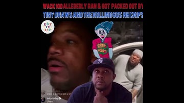 ALLEGEDLY Wack100 Receives “a case of the beats” from “Tiny Draws”(NH60CRIP) & Bricc Baby says U Ran