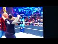 Roman Reigns Attacks Brock Lesnar!!! WWE SMACKDOWN!!!